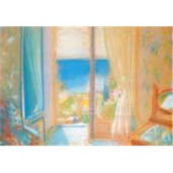 Ödön Márffy (1878-1959) - View of the Adriatic 