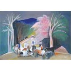 Béla Kádár (1877-1956) - Dream- Remembrance 