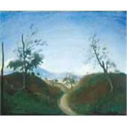 Gyula Rudnay (1878-1957) - Landscape of Bábony