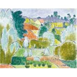 Józsa Járitz (1893-1986) - Landscape at Bretagne