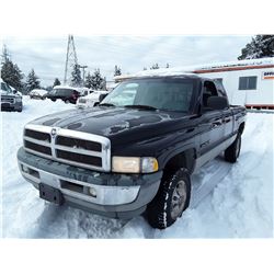 G1 --  1999  DODGE/RAM 1500 , Black , 162,418 MILES  KM's