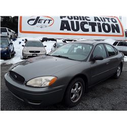 E3 --  2004 FORD TAURUS SE  , Green , 174192  KM's