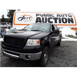 G5 --  2006 FORD F150 , Black , 163234  KM's