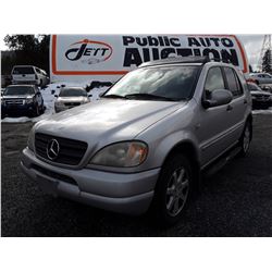A8 --  1999 MERCEDES-BENZ ML430 , Silver , 174,105 MILES