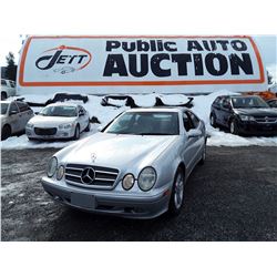 A11 --  2001 MERCEDES-BENZ CLK320 , Silver , 172169  KM's