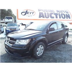 E1 --  2011 DODGE JOURNEY , BLACK , 106374  KM's