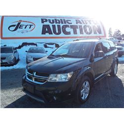 H3 --  2012 DODGE JOURNEY  , Black , 151898  KM's