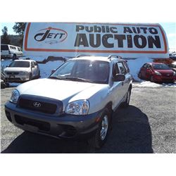 I5 --  2002 HYUNDAI SANTA FE , Grey , 354998  KM's