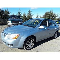 L2 --  2007 KIA SPECTRA EX , Blue , 185558  KM's
