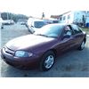 Image 1 : L5 --  2003 CHEVROLET CAVALIER , Red , 197974  KM's