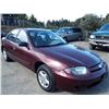 Image 2 : L5 --  2003 CHEVROLET CAVALIER , Red , 197974  KM's