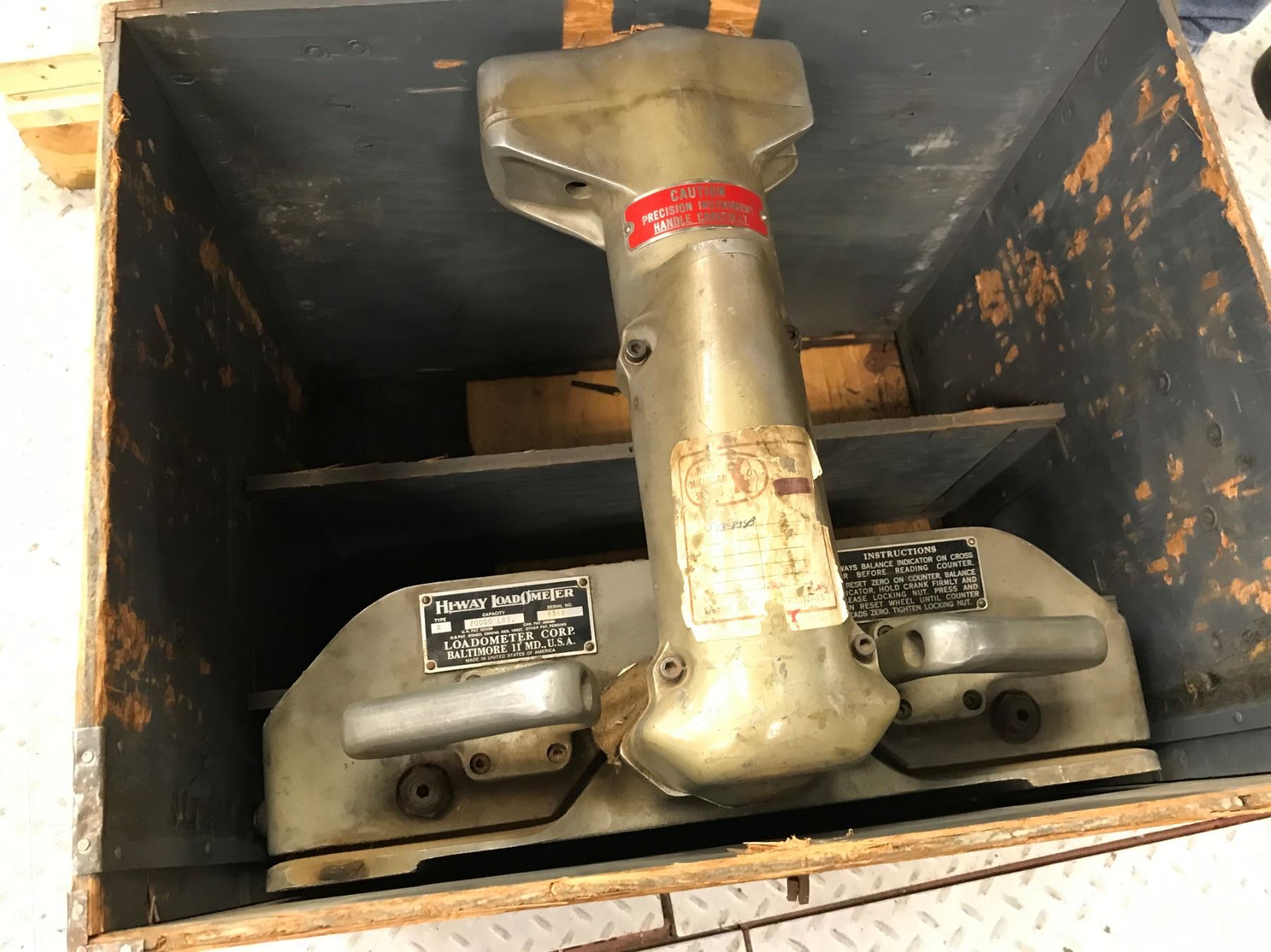 Hi-Way LoadOMeter 20,000 Vehicle Scale