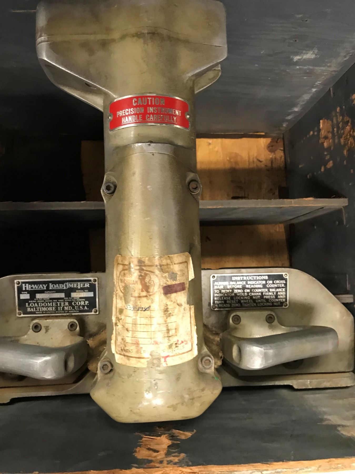 Hi-Way LoadOMeter 20,000 Vehicle Scale