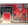 Image 1 : 2015-16 Upper Deck Rookie Materials Matt Puempel Card #RM-MP
