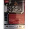 Image 2 : 2015-16 Upper Deck Rookie Materials Matt Puempel Card #RM-MP