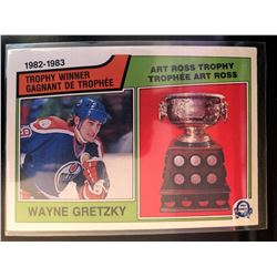 1983-84 O-Pee-Chee Wayne Gretzky Ross Trophy Winner Card #204