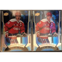 2016-17 Upper Deck Shining Stars X 2 Blue Nicklas Backstrom #SS-27