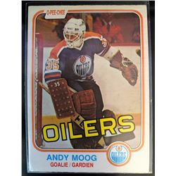 1981-82 O-Pee-Chee Rookie Card  Andy Moog Card #120