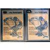 Image 2 : 1981-82 O-Pee-Chee X 2 Ray Bourque  Card #17 Super Action