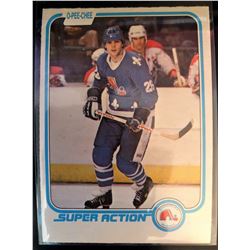 1981-82 O-Pee-Chee Peter Stastny Card #286 Super Action