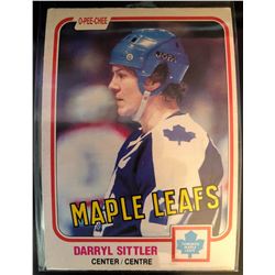 1981-82 O-Pee-Chee Darryl Sittler Card #308