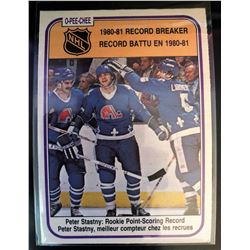 1981-82 O-Pee-Chee Peter Stastny Rookie Point Scoring Record #395