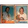 Image 1 : 1974-75 O-Pee-Chee Rookies X 2 Dave Forbes #266, Doug Rombough