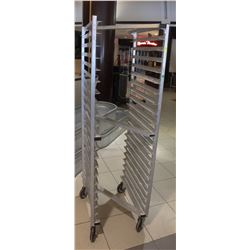 HEAVY DUTY ALUMINUM 20 SLOT BAKING RACK