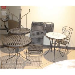 LOT OF ASSORTED OUTDOOR FURNITURE