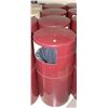 Image 1 : LOT OF 4 BURGUNDY GARBAGE BINS