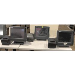 LOT OF 3 MICROS POS SYSTEMS W/ PRINTER