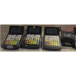 LOT OF 3 RADIANT POS SYSTEMS TERMINAL