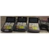 LOT OF 3 RADIANT POS SYSTEMS TERMINAL