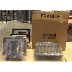 MICROS SYSTEM SCREEN AND PARTS & PRINTER