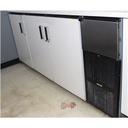 PERLICK 3 DOOR BACK BAR COOLER