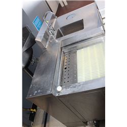 "L" SHAPE SINGLE WELL STAINLESS STEEL SINK