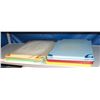 Image 1 : SHELF OF 11 ASSORTED COLOR CUTTING BOARDS