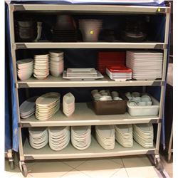 4 TIER METRO MAX BANQUET CART WITH COVER