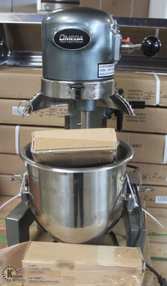 10 QT. GEAR DRIVEN COMMERCIAL MIXER NEW Kastner Auctions
