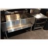 Image 1 : STAINLESS STEEL JOCKEY STATION & SINK