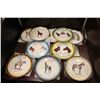 Image 1 : LOT OF HORSE RACING COLLECTOR PLATES 1960S