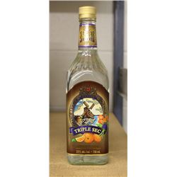 BOTTLE OF HENKES TRIPLE SEC ORANGE LIQUEUR