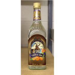 BOTTLE OF HENKES TRIPLE SEC ORANGE LIQUEUR