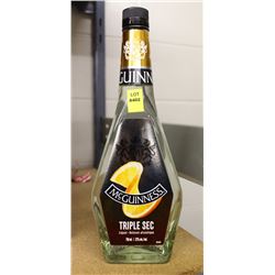 BOTTLE OF MCGUINNESS TRIPLE SEC ORANGE LIQUEUR