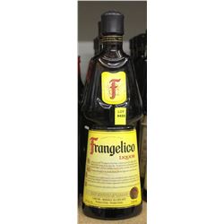 BOTTLE OF FRANGELICO LIQUOR