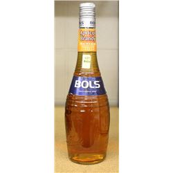 BOTTLE OF BOLS AMSTERDAM 1575 APRICOT BRANDY