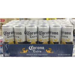 FLAT OF CORONA EXTRA 24 CANS