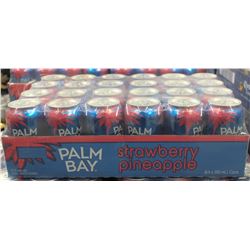 24 CANS OF PALM BAY STRAWBERRY PINEAPPLE