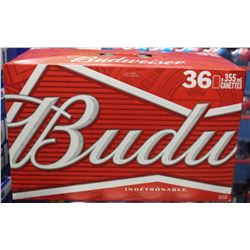 CASE OF BUDWEISER 36 CANS