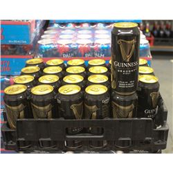 FLAT OF GUINNESS DRAUGHT STOUT 24 CANS
